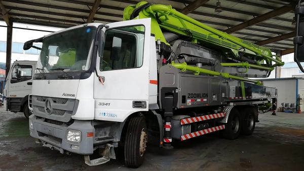 Refurbishing ZOOMLION 47M Concrete Pump Mercedez Benz Chassis