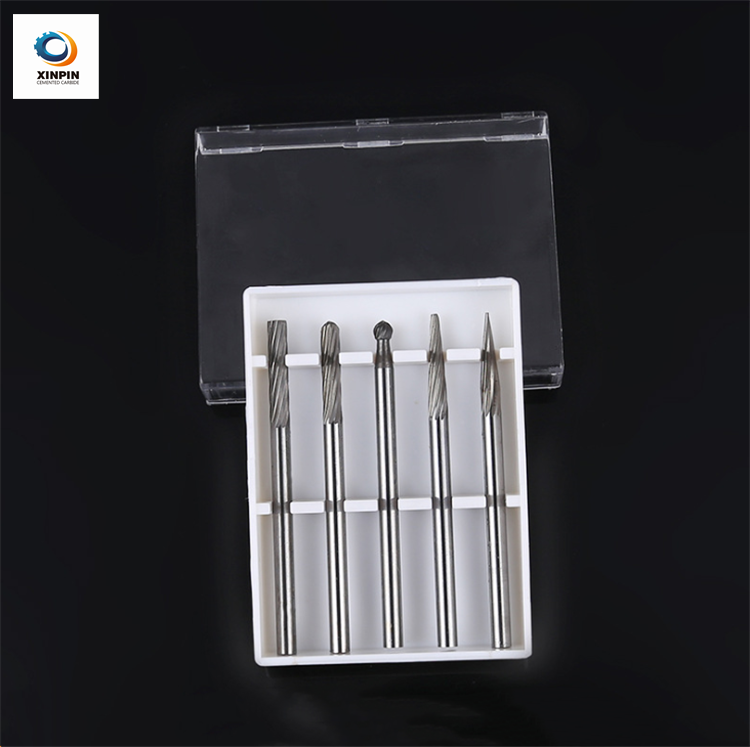 High Hardness Cemented Long Carbide Burr / Tungsten Carbide Rotary Burr