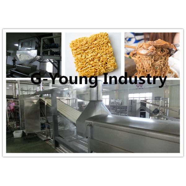 Customizing Fried Automatic Noodle Making Machine , Instant Noodle Machine