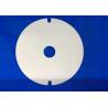 Buy cheap Machinable Zirconia And Custom High Purity Alumina Ceramic Disc Plates With Hole from wholesalers