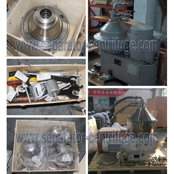 3 Phase Disc Bowl Automatic Food Separator for Milk Degreasing