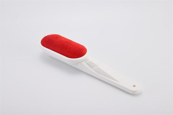 Quality felt lint brush for sweaters wool Dual Sided Pop-up Multi-Directional Swivel Head Comfort-Grip Handle Reusable for sale