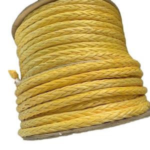 Buy cheap UHMWPE Marine Tow 12 Strand Braided Rope High Breaking 24mm - 96mm product