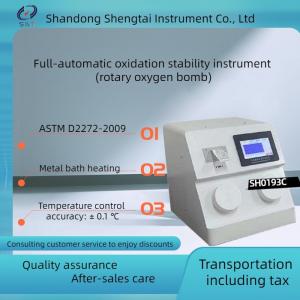 Buy cheap Automatic Rotating Oxygen Bomb Tester RPVOT Rotating Bomb Oxidation Tester product