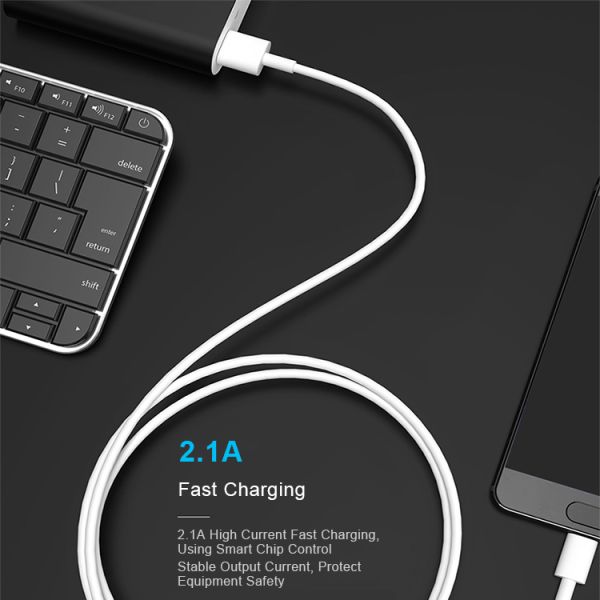 PD 60W USB C Fast Charging Cable , Quick Charge Usb Cable For Samsung S8 S9 Plus