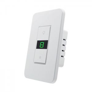 Buy cheap Smart Home Tuya Dimmer Switch , Wifi Controlled Light Switch Memory Function product