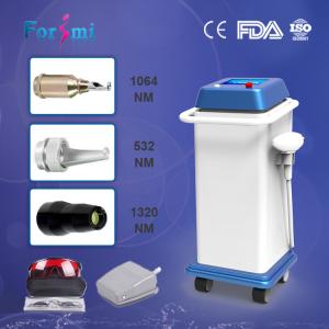 Effective multifunction 3mm spot size 1064nm nd yag laser tattoo removal machine