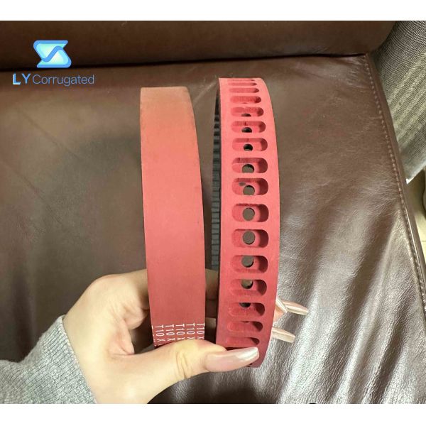 OEM Carton Machine Spare Parts T10 530 560 PU Rubber Toothed Belt