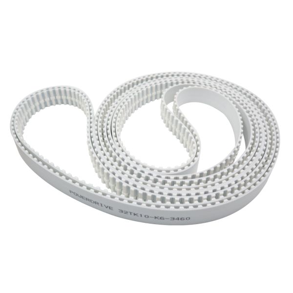 White Black PU Timing Belt at Pricing for Standard or Nonstandard in White and Black