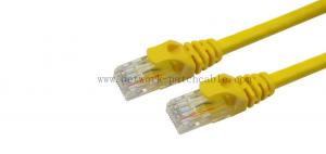 Buy cheap 3Ft  / 6 Inch Flat Ethernet Cable Cat6 Patch Cable Wiring With Iso 9001 Certification product