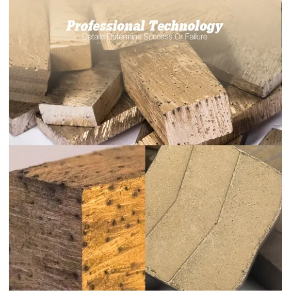 1600mm Diamond Cutting Segments-Sandstone Cutting Saw Segment