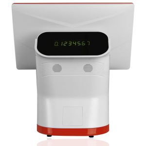 Android Win7 Pos Terminal Cashier Machine Dual Screen Touch