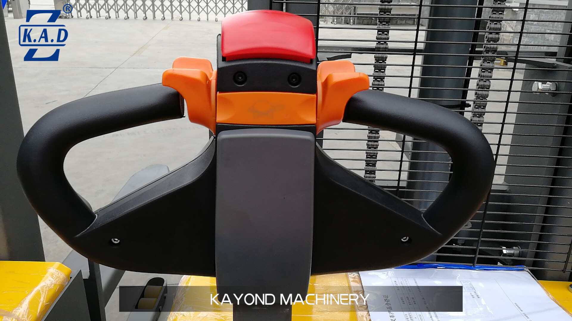 1.5 Ton Electric Pallet Stacker 1500kg Capacity 3M Lift Height
