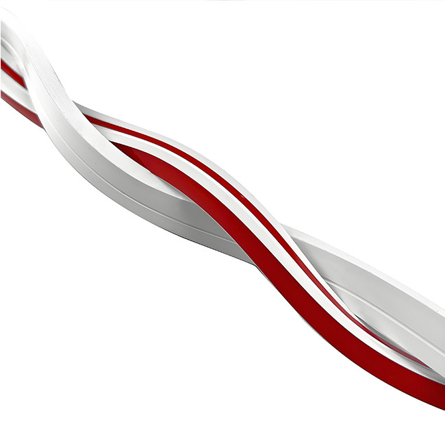Side View Silicone Neon Tube 08*16mm Red LED Strip Lights IP67 Waterproof Customized