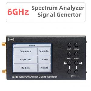 Buy cheap 35 to 4500 MHz SA6 6GHz Portable Spectrum Analyzer Signal Genertor for  Wi-Fi, 2G, 3G, 4G, LTE, CDMA, DCS, GSM,  GPRS product