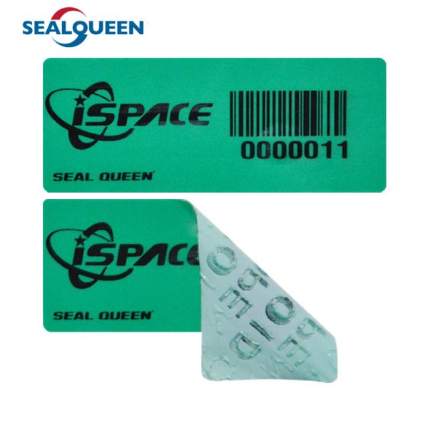 Tamper Proof Security Seal Sticker High Residue Strong Adhesive Label