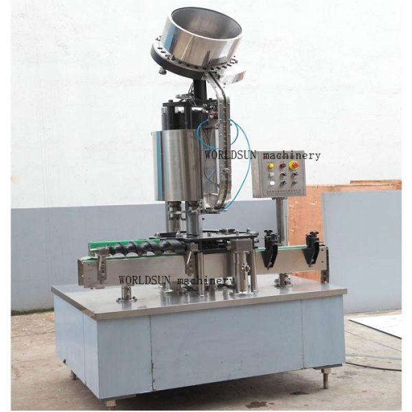 CE Automatic Capping Machine bottle capping machine cap sealing machine lid sealing machine bottle packing