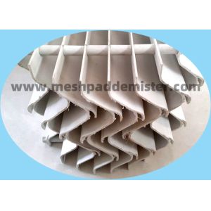 Buy cheap 235mm Pp Rectangular Vane Pack Mist Eliminator product