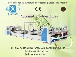 Buy cheap 3 Phase Automatic Folder Gluer Machine 380V 50HZ , Digital Control product