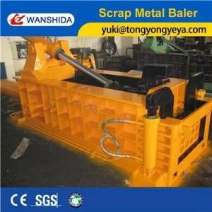 Buy cheap Three Ram Hydraulic Metal Baler Machine 30kW For Non Ferrous Metals product