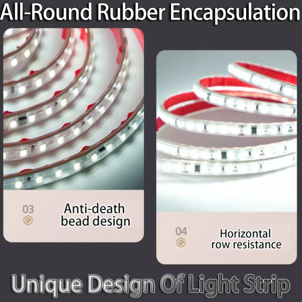 Low Voltage 12V/24V LED Light Strip with Epistar Chip for Bright and Energy- Illumination