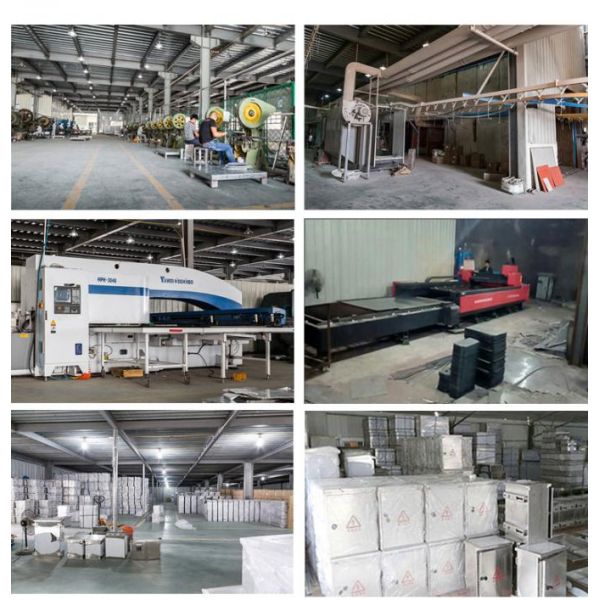 IP66 SMC Polyester Fiberglass Enclosure Box Electrical Cabinet Light Grey