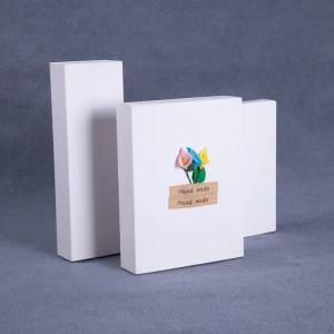 Buy cheap 350gsm Recycled Paper Gift Box Silk Screen Sliding Drawer Box product
