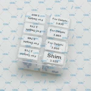 Buy cheap Common rail injector nozzle base washer Delphi injection valve seal repair adjusting shim sets size 3.715--3.925mm product