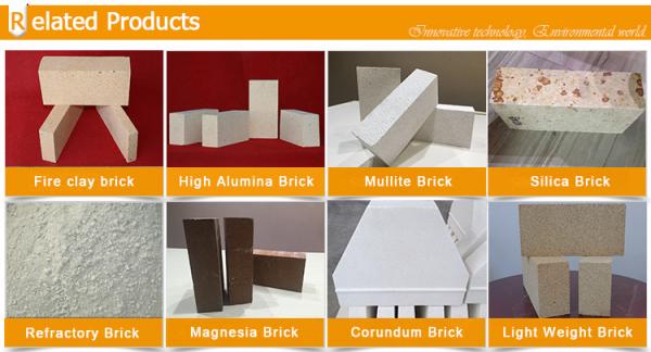 Third Grade 55% Aluminum Silicate Refractory Brick For Industrial Furnaces SK36 Standard