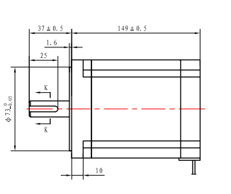 Motor Step 5.5A 12N.M 15kg NEMA 34 Stepper Motor For CNC Engraving Machine