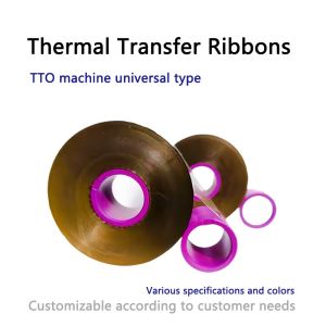 Buy cheap Customizable Thermal Transfer Ribbons Solvent Resistant Barcode Ribbon Roll product