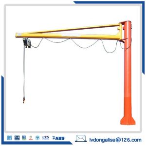 Buy cheap Floor Mounted 500kg Electric Jib Crane With Vacuum Lifter product