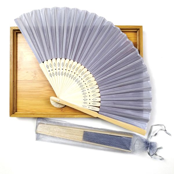 Customized Logo Bamboo Folding Hand Fan Leopard Print Pattern Sublimation Technique for Wedding Dancing Clack Bamboo Crafts