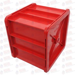 Cube Mould Glass Fiber Reinforced Plastics Concrete Testing Equipment