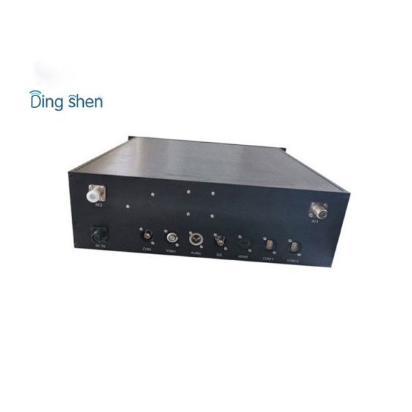100km UAV Wireless Transmitter with Video and Data Transmission , RS232 / RS485 Control