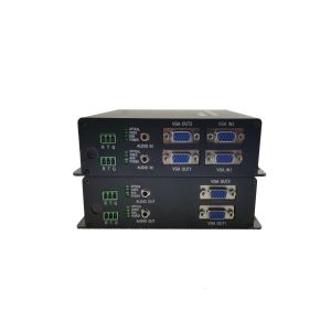 Buy cheap Manufacture 4 channel VGA 720/1080p video audio extender with data VGA fiber Optic Converter product