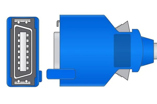 Nihon Kohden Compatible SpO2 Adapter Cable - JL-302T