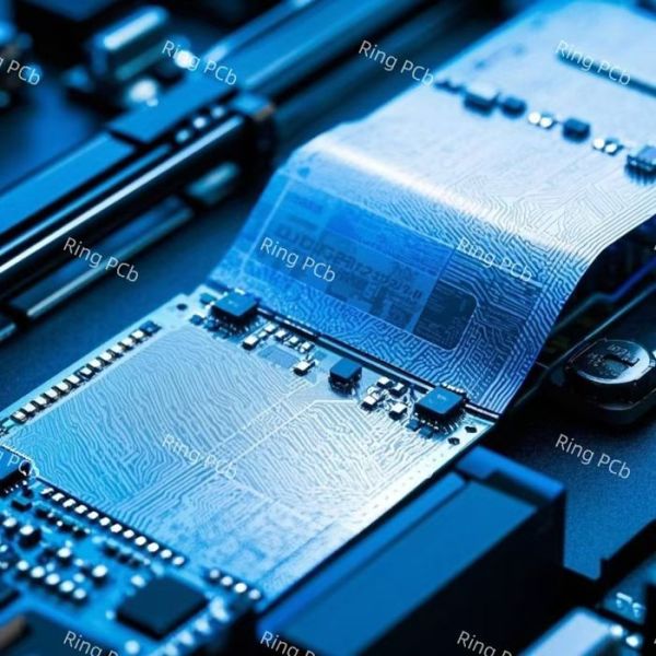 Polyimide FR4 Rigid Flex PCB SMT Fabrication For Smart Locks Security Cameras