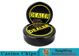 Buy cheap Yellow Sculpture Texas Poker Dealer Button For Casino Poker Table Games Use Accessories Grade Acrylic 75mm Dealer Card product