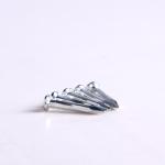 Steel Galvanized Concrete Nails Angular Spiral With High Hardness