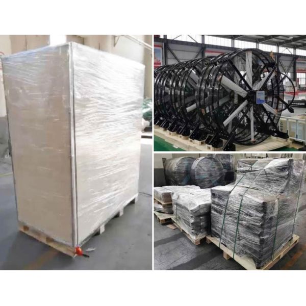 Large Industrial Fans For Workshop Large HVLS Fans With Anti-Collision Blades