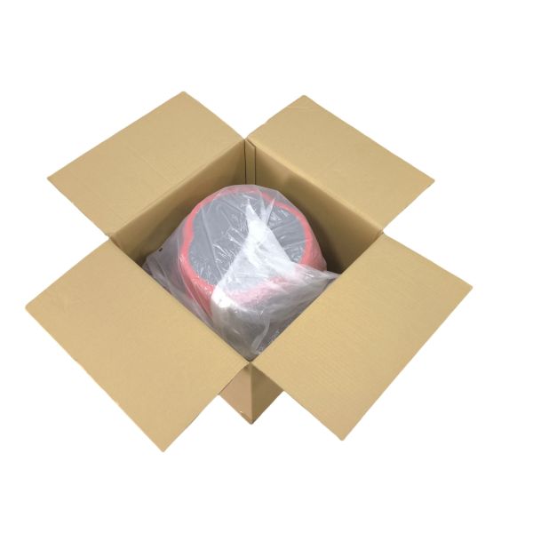 Customizable Color Round Step Stool with Retractable Casters Non-Slip Surface