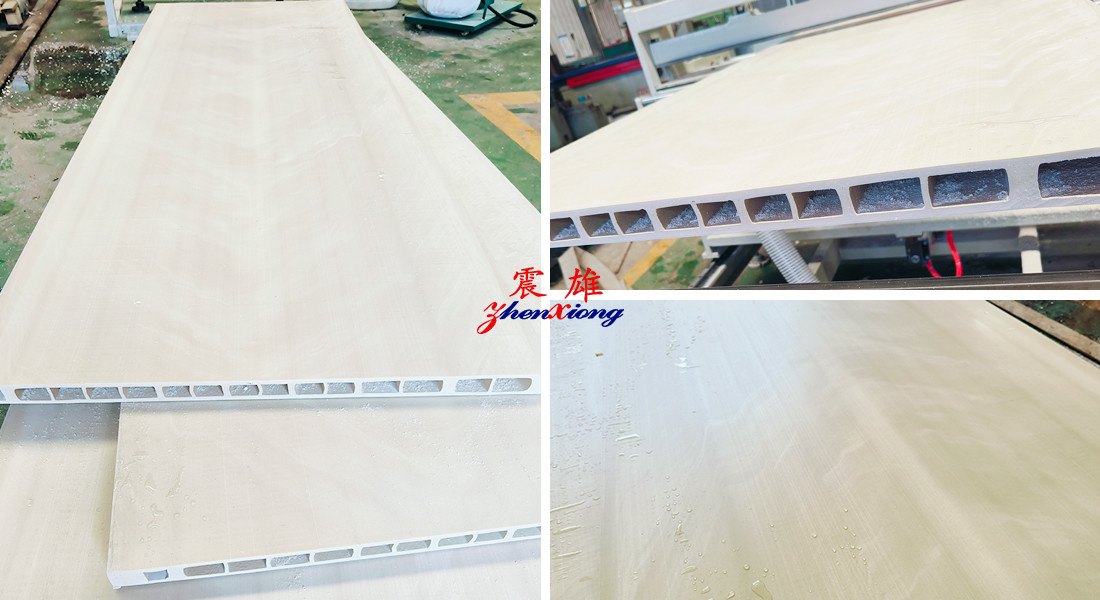 Efficient And Energy Saving Plastic Board Extrusion Machine PVC Door Board Smooth And Flat