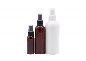 Buy cheap 30ml 100ml White Cosmetic Bottle Packaging 120ml Amber Plastic Fine Mist Spray Bottle product