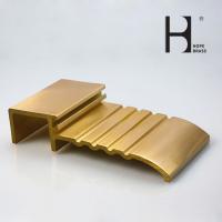 China Hot Sales 9ft Straight Non-slip Brass Insert for Stair Usage Lead Copper Alloy Brass Extruding Profiles for Decoration for sale