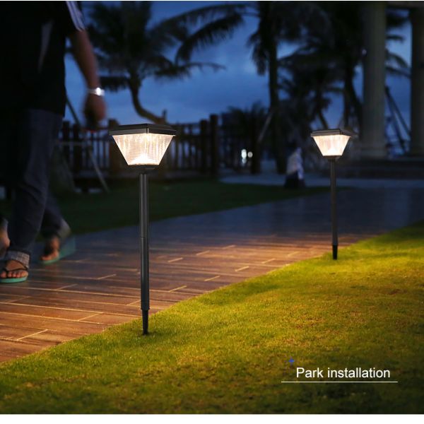 IP66 Waterproof Outdoor Garden Easy Stall All In One ABS Pathway Lights For Park Yard Patio Villas