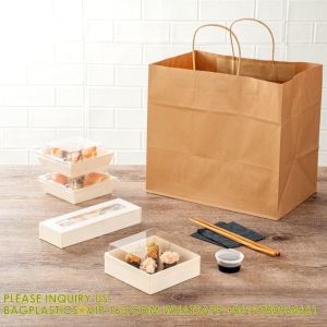 17 Ounce Square Straight Wooden Containers - Containers Sold Separately, Clear