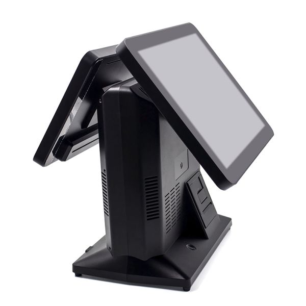 Two Screen Android POS Terminal Rich Peripherals And High Performance Hardware