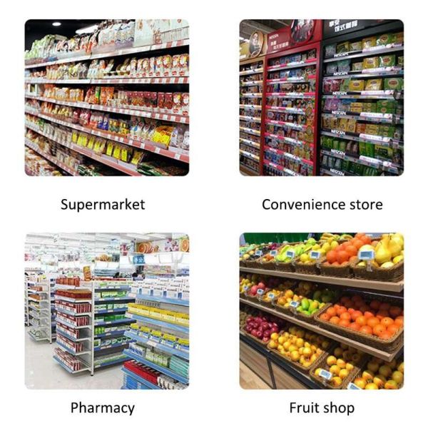 ODM Plastic Shelf Label Holder Reusable Clip On Labels For Storage Baskets