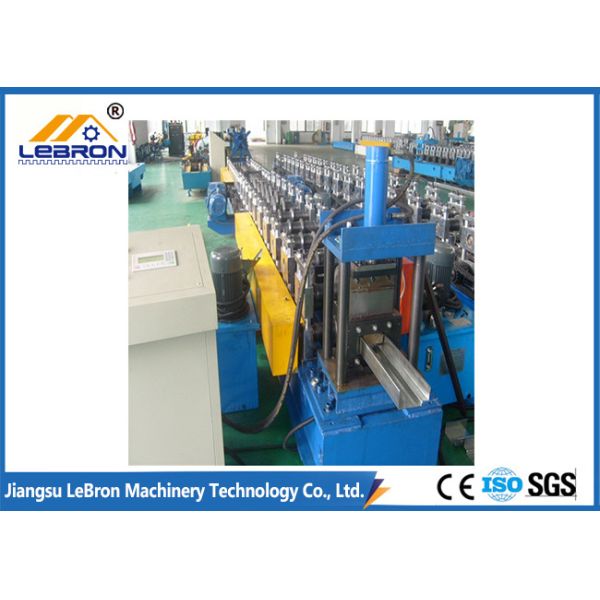 15KW Steel Frame Roll Forming Machine Anti Rust Customized Painted Colour